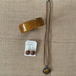 Tiger Eye Jewelry Bundle